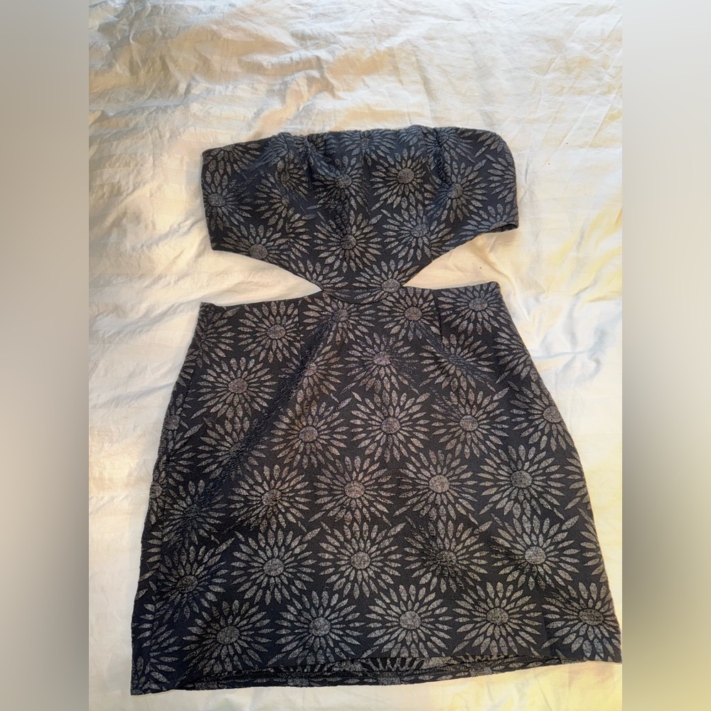Princess Polly Strapless Black Dress